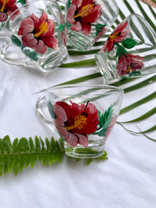 Hibiscus tea cups
